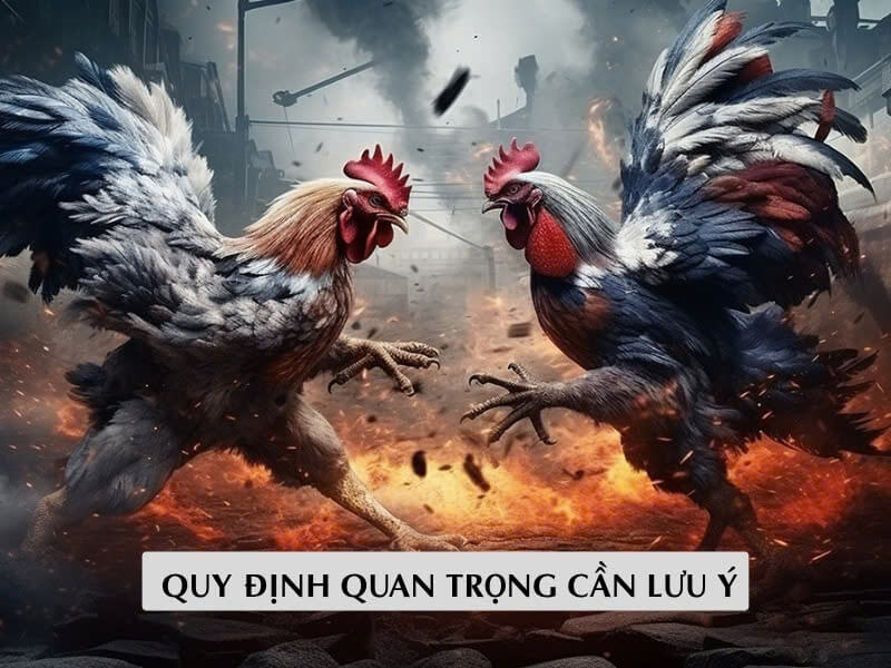 Những Quy Định Quan Trọng Cần Lưu Ý Trong Luật Đá Gà Thomo